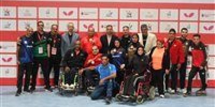 منتخب مصر يحقق 17 ميدالية في بطولة مصر الدولية لتنس الطاولة البارالمبية - المصدر 24