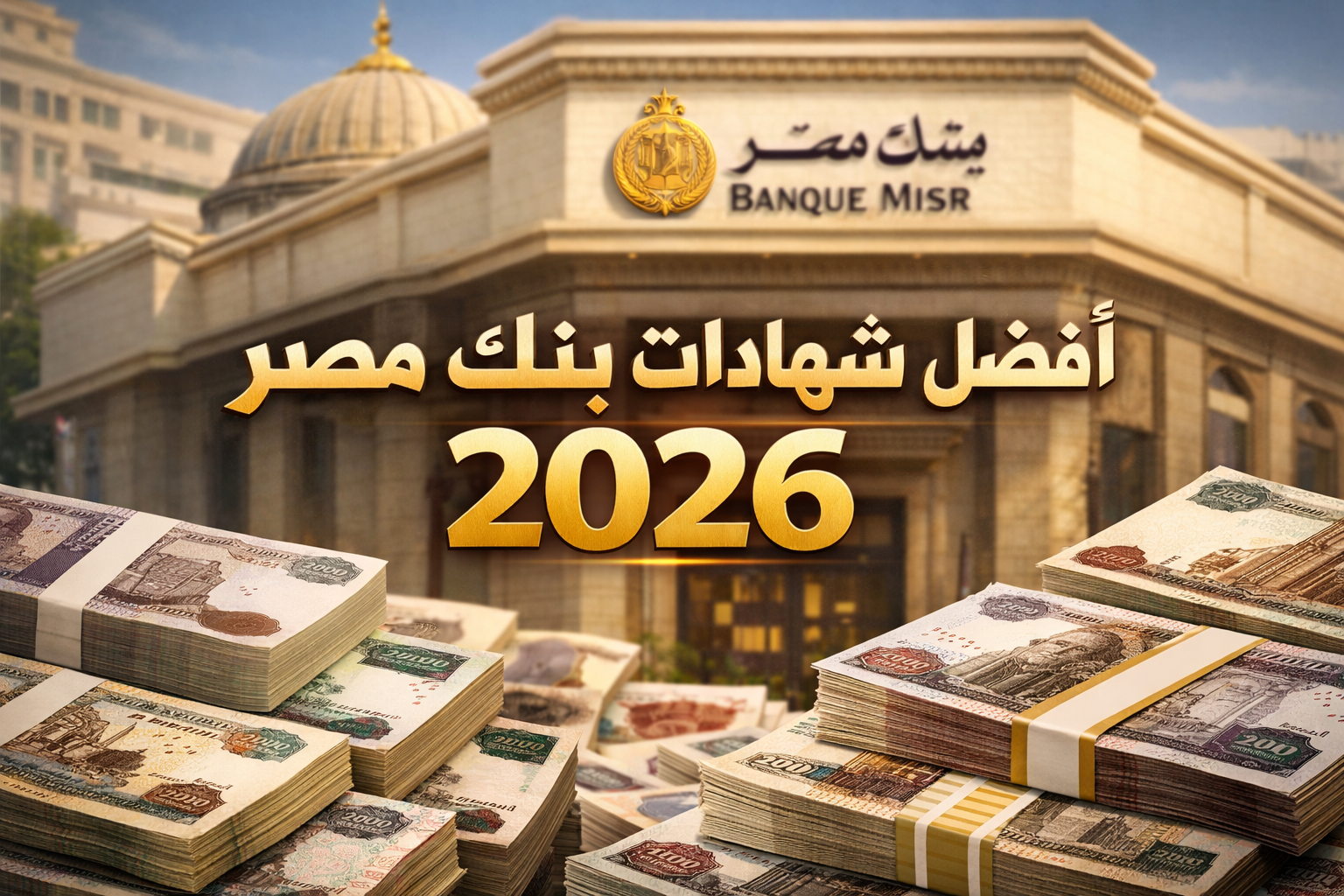 أفضل شهادات بنك مصر 2026 بعائد مرتفع يصل إلى 22%.. تفاصيل شاملة قبل الاستثمار وأهم التحذيرات الرسمية للعملاء