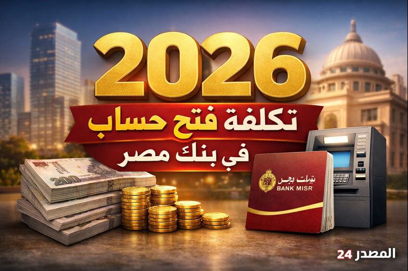 كم تكلفة فتح حساب في بنك مصر؟ الشروط والرسوم والمفاجآت المجانية للشباب والشركات دليل عام 2026