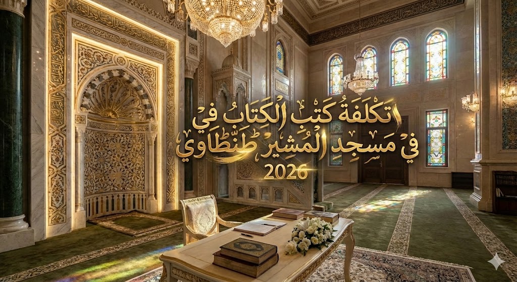 تكلفة كتب الكتاب في مسجد المشير طنطاوي 2026.. قائمة أسعار القاعات والخدمات وتفاصيل الحجز من الألف للياء!