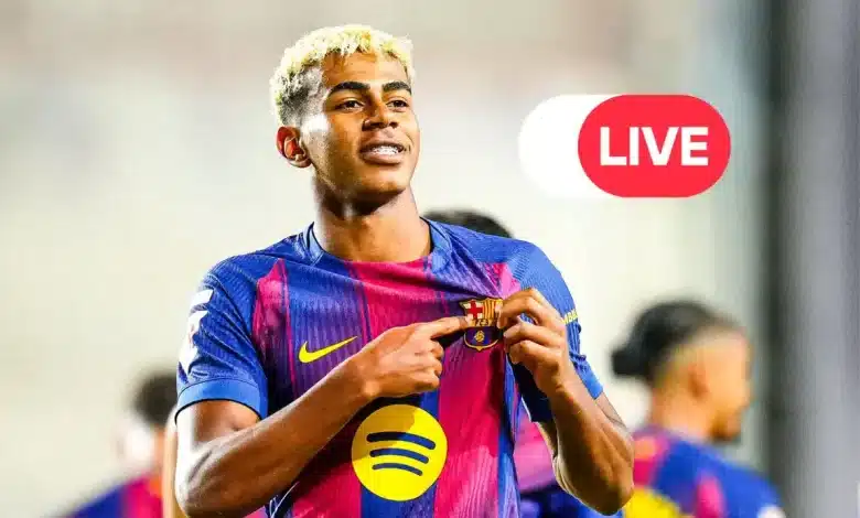 مباشر مباراة برشلونة ضد خيتافي اليوم في الدوري الإسباني Barcelona vs Getafe 2026 لحظة بلحظة في الجولة 32 وتشكيل الفريقين والقنوات الناقلة وترتيب الليجا قبل المواجهة الحاسمة