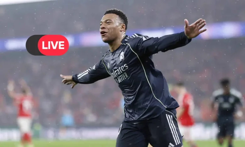 يلا شوت Real Madrid vs Benfica بث مباشر بنفيكا ضد ريال مدريد الآن – أين يمكن مشاهدة مباراة الريال اليوم في ملحق دوري أبطال أوروبا 2025-2026؟ القنوات الناقلة والتفاصيل الكاملة