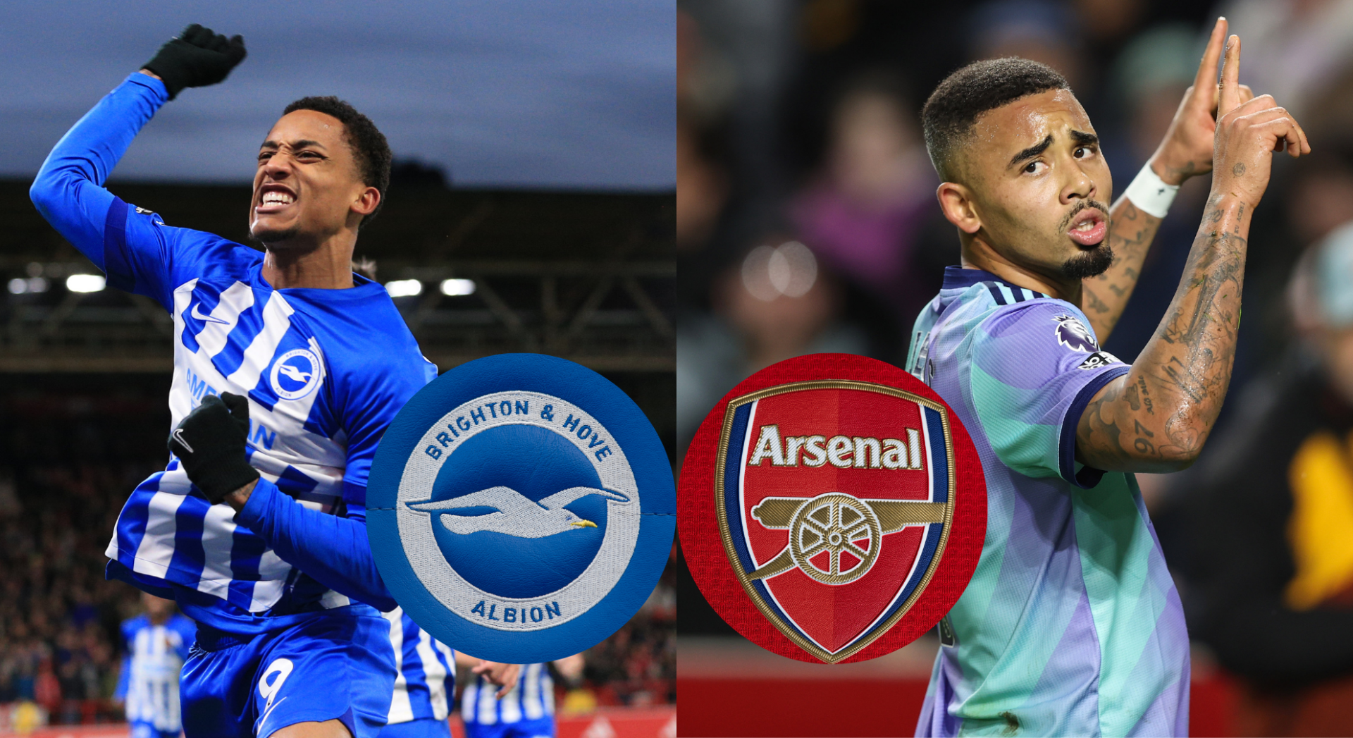 Arsenal vs Brighton بث مباشر أرسنال ضد برايتون الآن في الجولة 29 من الدوري الإنجليزي 2025/2026.. اختبار صعب للمتصدر في معقل النورس