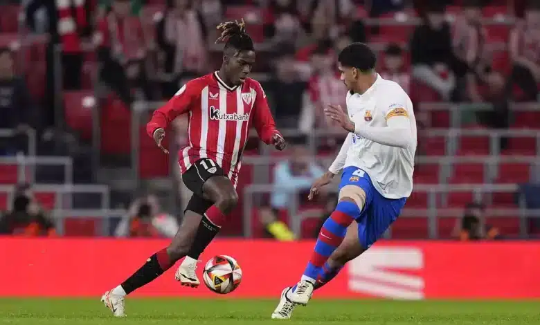 تشكيل برشلونة ضد أتلتيك بلباو اليوم في الدوري الإسباني 2026.. مفاجآت في خطة هانز فليك قبل قمة سان ماميس