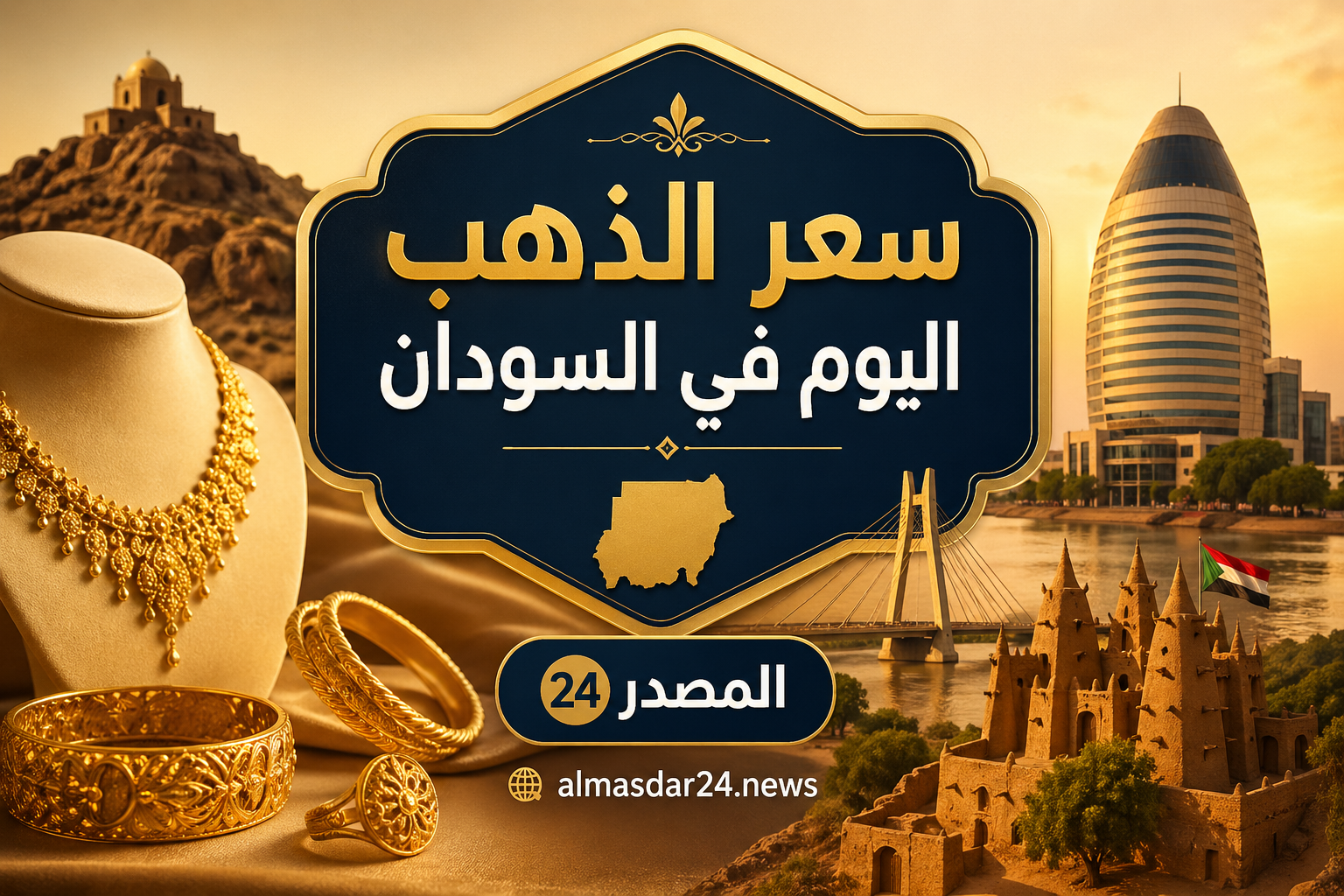 سعر الذهب في السودان اليوم وعيار 21 الثلاثاء 28 أبريل 2026 تحديث لحظي شامل لأسعار الذهب بالدينار السوداني والدولار وتحليل حركة السوق وهل يستمر التراجع أم يعود الارتفاع من جديد