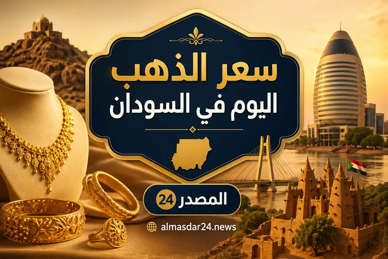 أسعار الذهب في السودان اليوم الخميس 30 أبريل 2026 لحظة بلحظة.. عيار 21 يتراجع بقوة بعد هبوط الأوقية عالميًا فهل يستمر الانخفاض أم يرتد قريبًا؟
