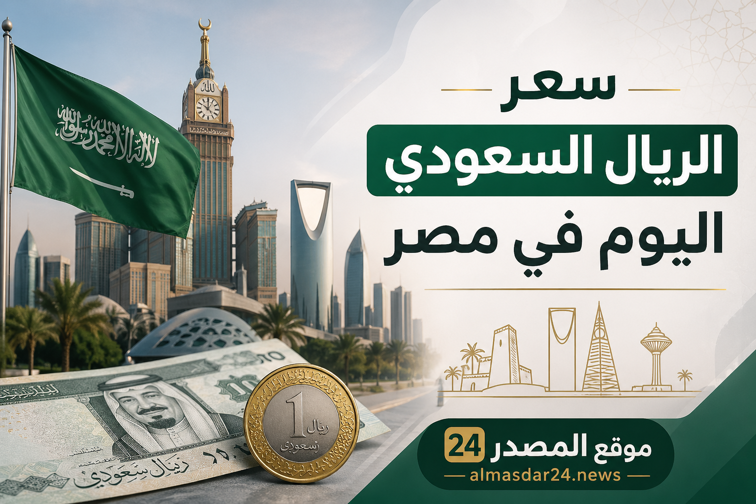 سعر الريال السعودي في البنك الأهلي المصري وبنك مصر في مصر اليوم الأربعاء 29 أبريل 2026 مقابل الجنيه المصري في البنوك.. استقرار ملحوظ وتحركات طفيفة داخل السوق المصرفي