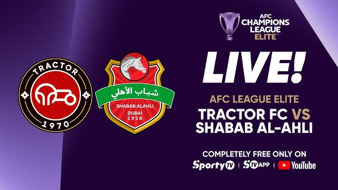 يلا شوت Shabab Al Ahli vs Tractor بث مباشر مشاهدة شباب الأهلي ضد تراكتور اليوم في دوري أبطال آسيا للنخبة 2026.. الموعد والتشكيل والقنوات الناقلة لحظة بلحظة