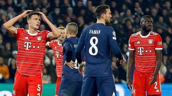 مباراة بي اس جي ضد البايرن بث مباشر في نصف نهائي دوري الأبطال والقنوات الناقلة (0-0) باريس سان جيرمان × بايرن ميونخ بصوت المعلق حسن العيدروس