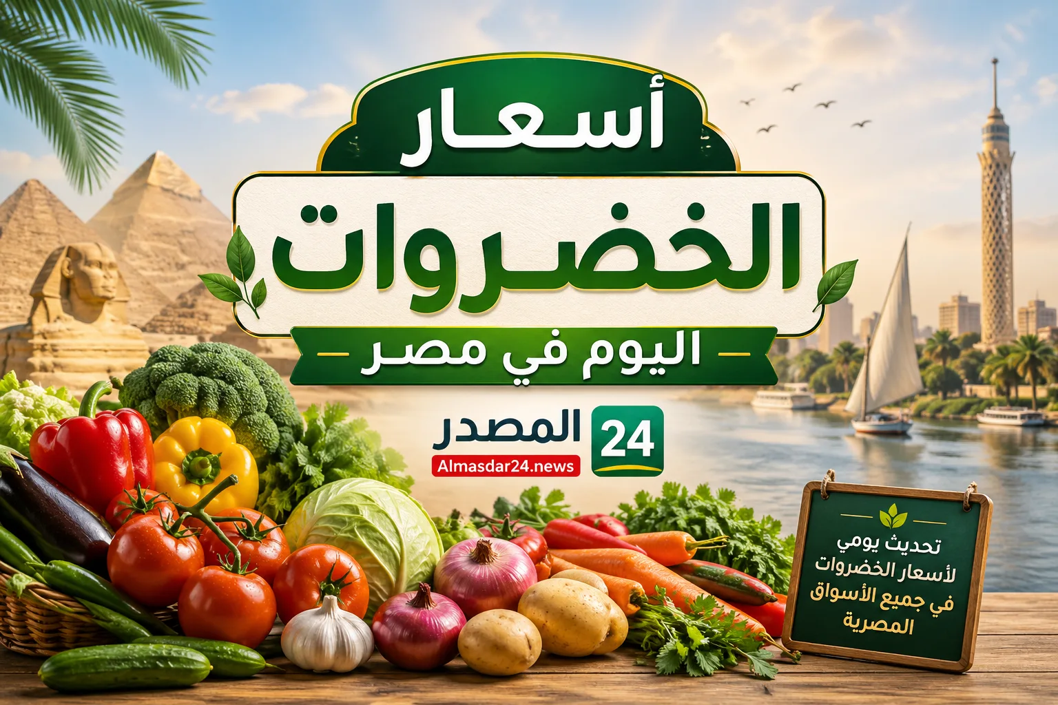 تحديث أسعار الخضروات اليوم الجمعة 1 مايو 2026 في سوق العبور بعد تراجع الطماطم وارتفاع الليمون.. قائمة كاملة بأسعار البطاطس والبصل والكوسة وتأثير زيادة الوقود على الأسعار