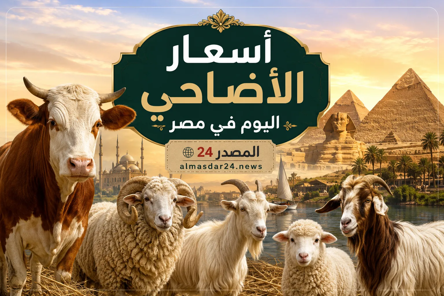 سعر كيلو اللحم البقري قائم اليوم 2026 ارتفاع الخروف البرقي إلى 315 جنيهًا.. أسعار الأضاحي اليوم السبت 9 مايو 2026 في الأسواق المصرية قبل عيد الأضحى