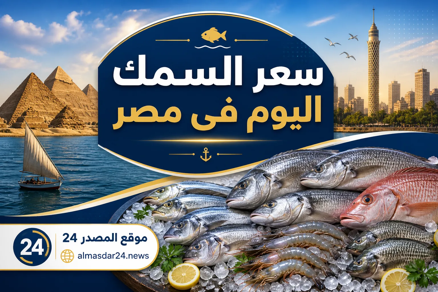 أسعار السمك اليوم الإثنين 4 مايو 2026 في مصر تحديث شامل لسعر البلطي والسردين والجمبري والكابوريا بعد آخر تغيرات سوق العبور