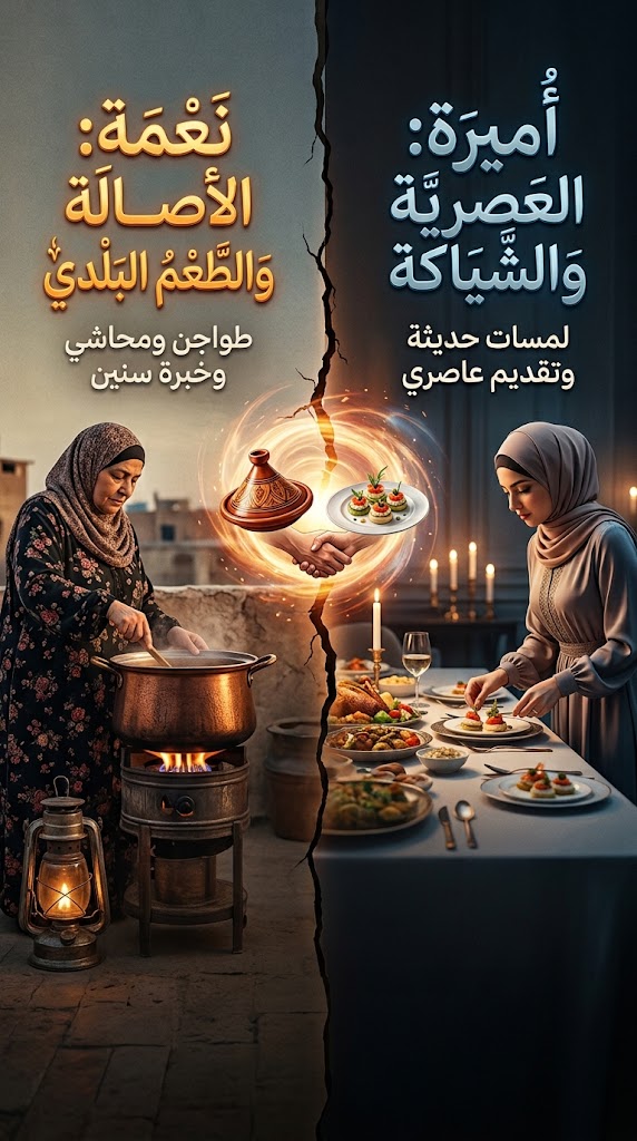 قصة مشوقة ومثيرة : قصة عزومة بيت العز